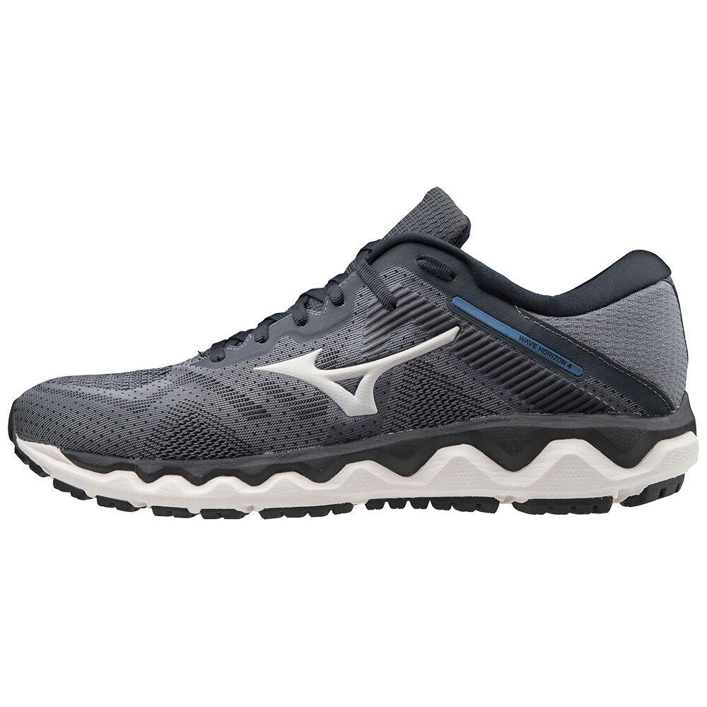 Scarpe Running Mizuno Wave Horizon 4 Uomo - Grigie - 02437-IUHE